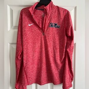 Ole miss Nike quarter zip